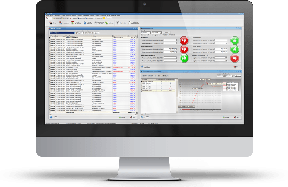 Sistema de gestão escolar: 20 opções para você 12 Software para escolas DKSoft